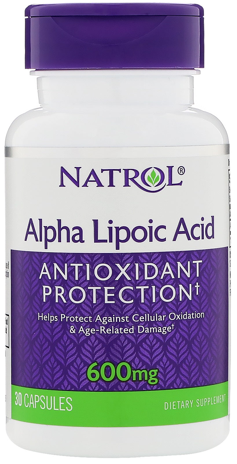 Alpha Lipoic Acid, 600mg - 30 caps - Natrol - Vaistine1.lt - WestPharmacy.eu