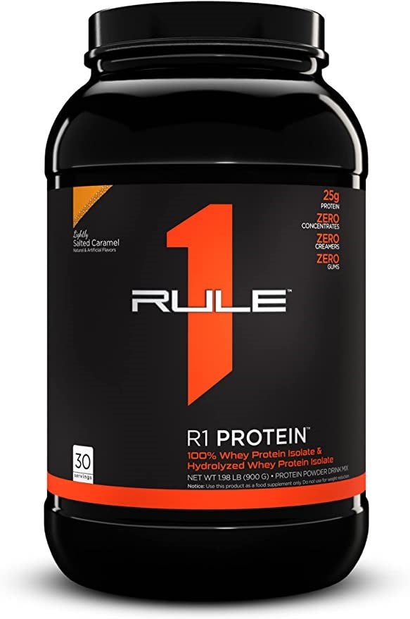 R1 Protein, Lightly Salted Caramel - 900g - Rule One