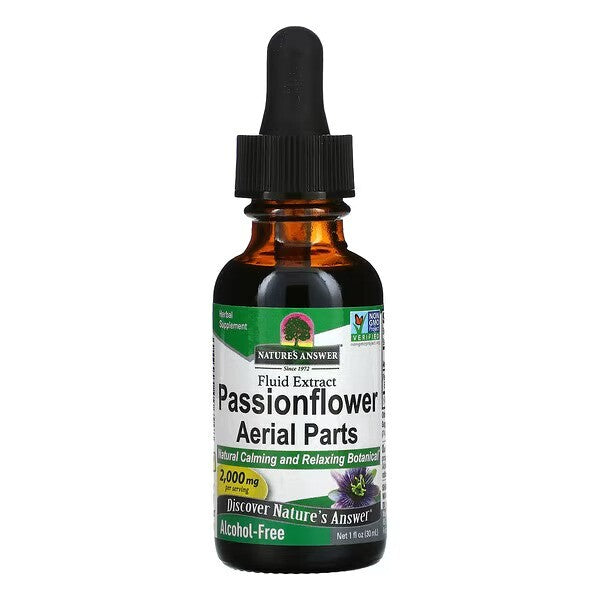 Passionflower Aerial Parts - 30 ml. - Nature's Answer - Vaistine1.lt - WestPharmacy.eu