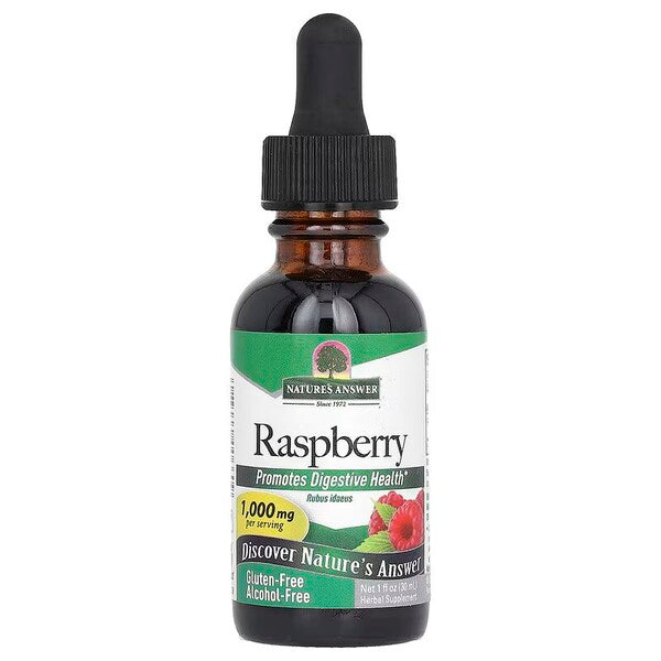 Raspberry, 1000mg - 30 ml. - Nature's Answer - Vaistine1.lt - WestPharmacy.eu