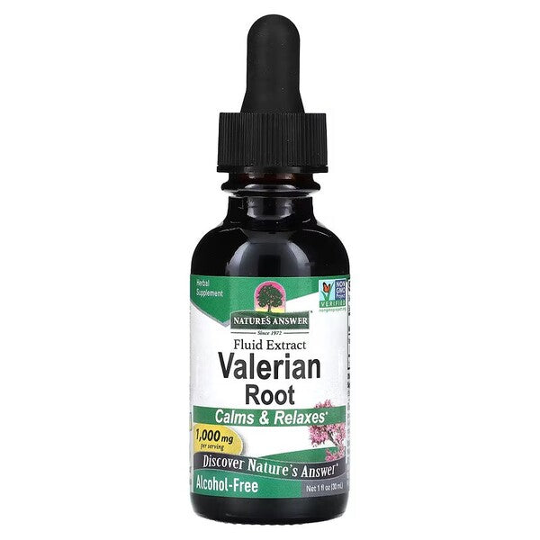 Valerian Root, 1000mg - 30 ml. - Nature's Answer - Vaistine1.lt - WestPharmacy.eu