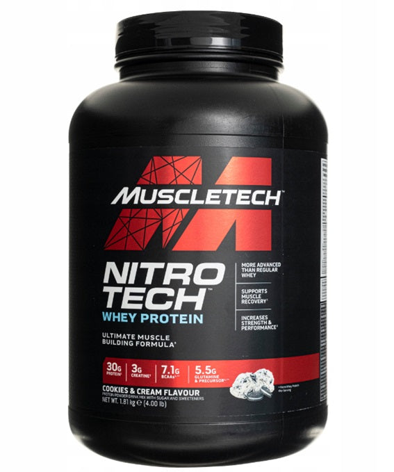 Nitro-Tech, Cookies & Cream - 1810g - MuscleTech