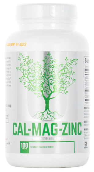 Cal Mag Zinc - 100 tabs - Universal Nutrition