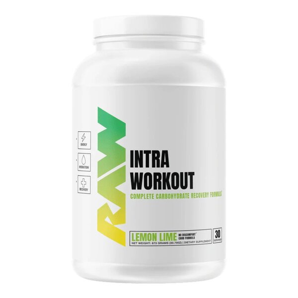 Intra Workout, Lemon Lime - 873g - Raw Nutrition