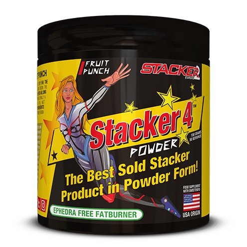 Stacker 4 Powder, Fruit Punch - 150g - Stacker2 Europe