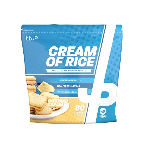 Cream of Rice, Custard Cream - 2000g - Trained by JP