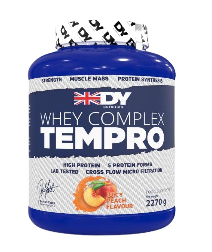 Whey Complex Tempro, Juicy Peach Flavour - 2270g - Dorian Yates