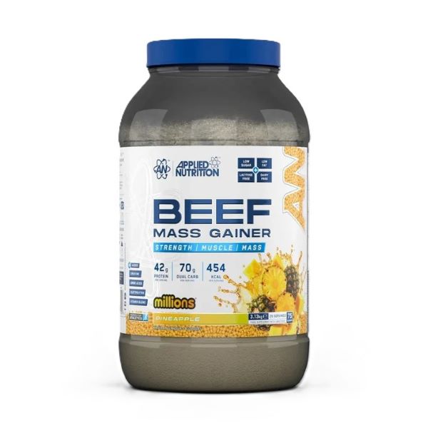 Beef Mass Gainer, Millions Pineapple - 3130g