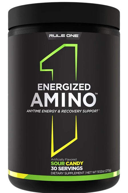 Energized Amino, Sour Candy - 270g - Rule One