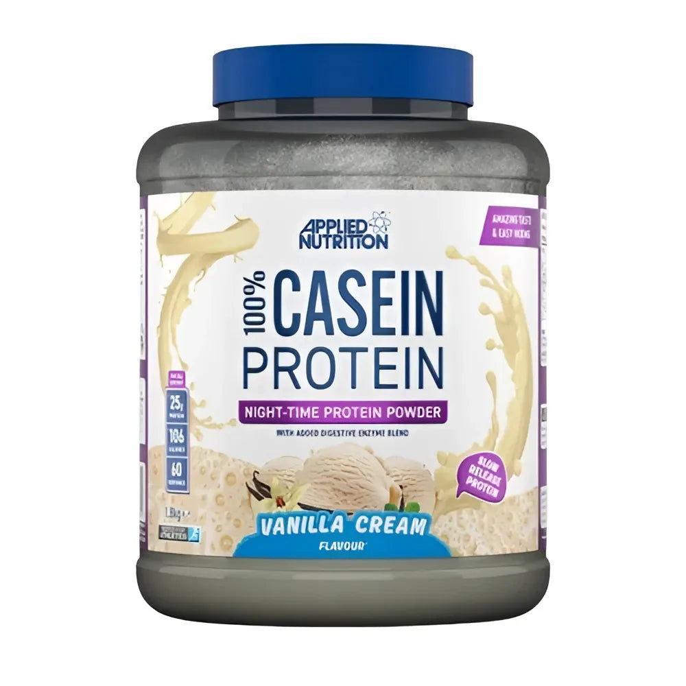 100% Casein Protein Vanilla - 1800g - Applied Nutrition - Sporto papildai