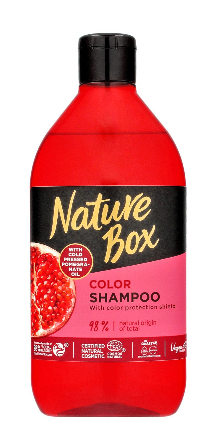 Nature Box Pomegranate Oil Color Protecting Shampoo 385ml | Vaistine1.lt