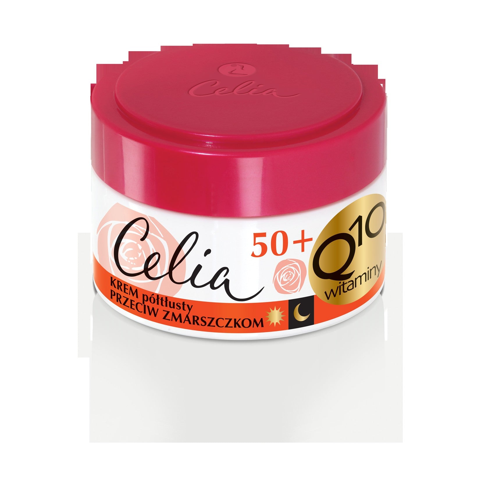 Celia Q10 Vitamins 50+ Semi-fat cream against wrinkles for day and night 50ml | Vaistine1.lt