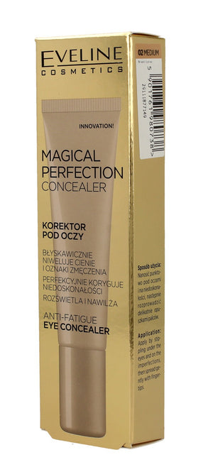 Eveline Magical Perfection Concealer Eye Concealer 02 Medium 15ml | Vaistine1.lt