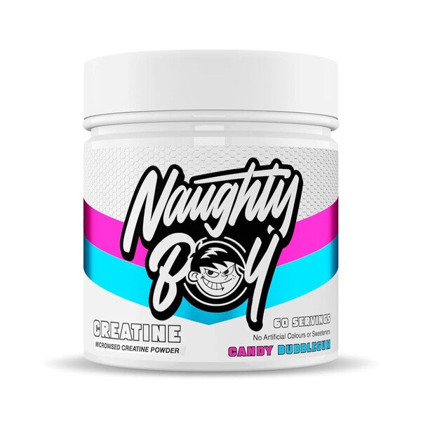 Creatine, Candy Bubblegum - 300g - Naughty Boy