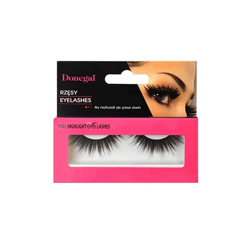 DONEGAL FALSE EYELASHES WITH GLUE -4472 ant juostelės, | Vaistine1.lt