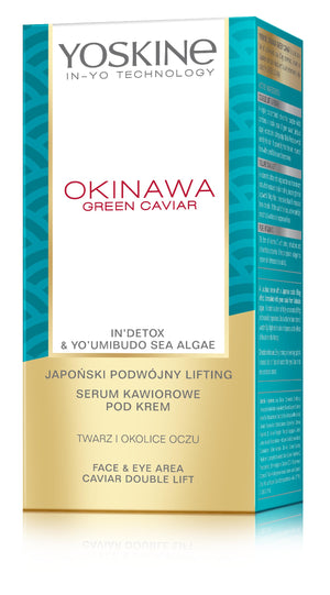 Yoskine Okinawa Green Caviar Serum caviar under cream 30ml | Vaistine1.lt