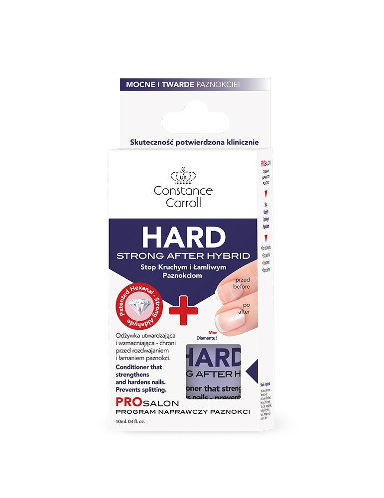 Constance Carroll Nail Care Hard Strong After Hybrid Nail Conditioner 10ml | Vaistine1.lt