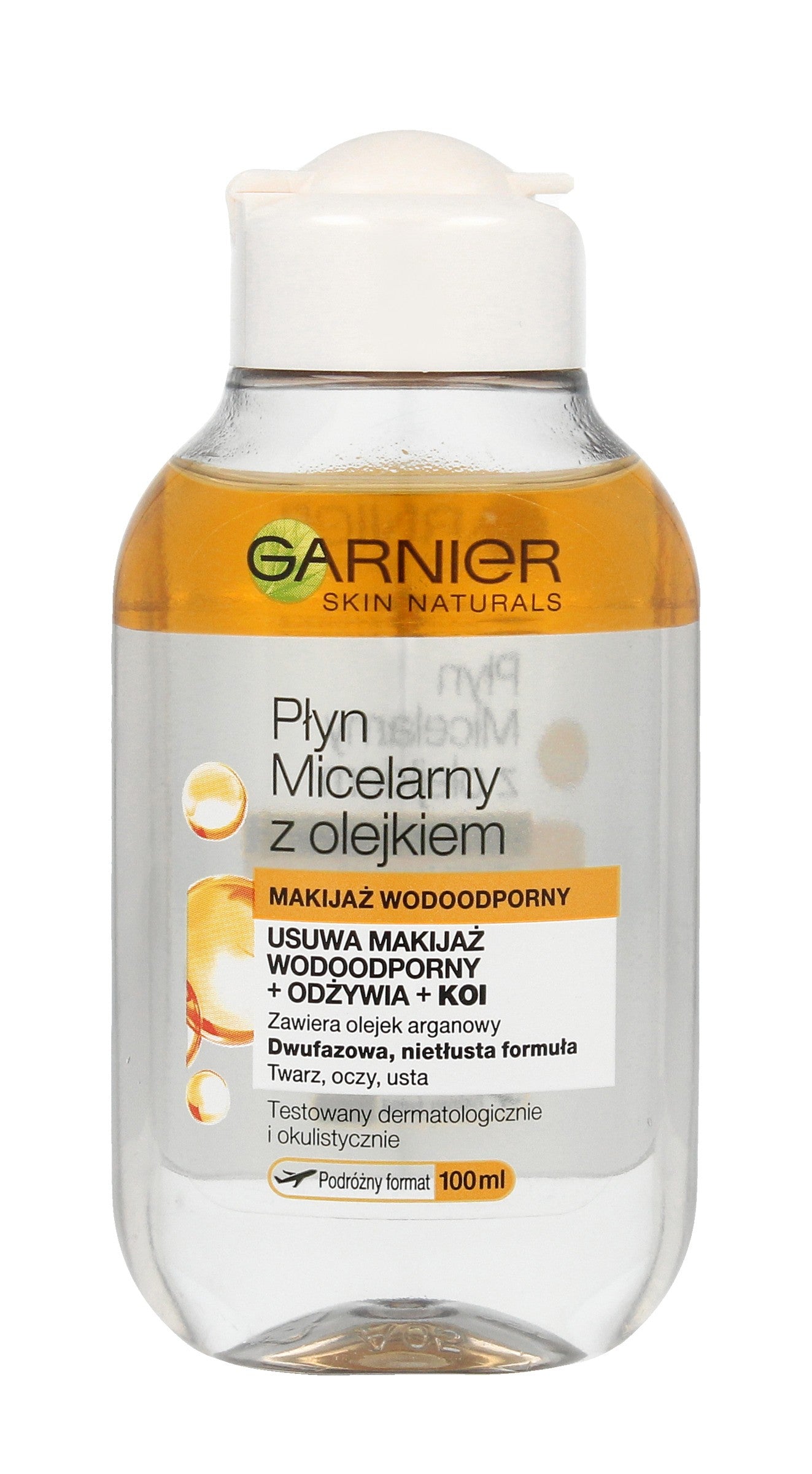 Garnier Skin Naturals Micellar Water with Oil Dual Phase 100ml | Vaistine1.lt