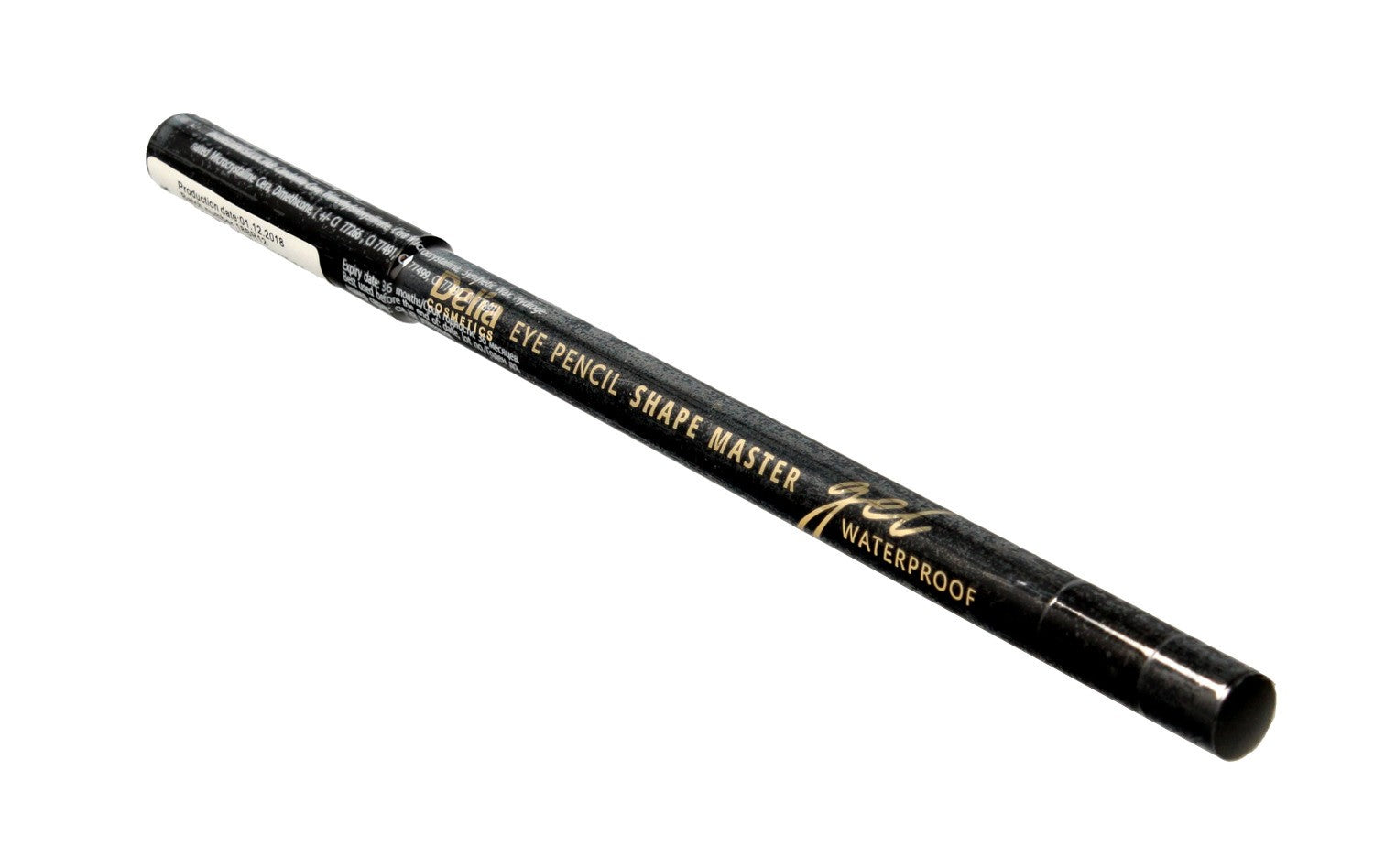 Delia Cosmetics Gel Eye Pencil Shape Master Black 1pc | Vaistine1.lt