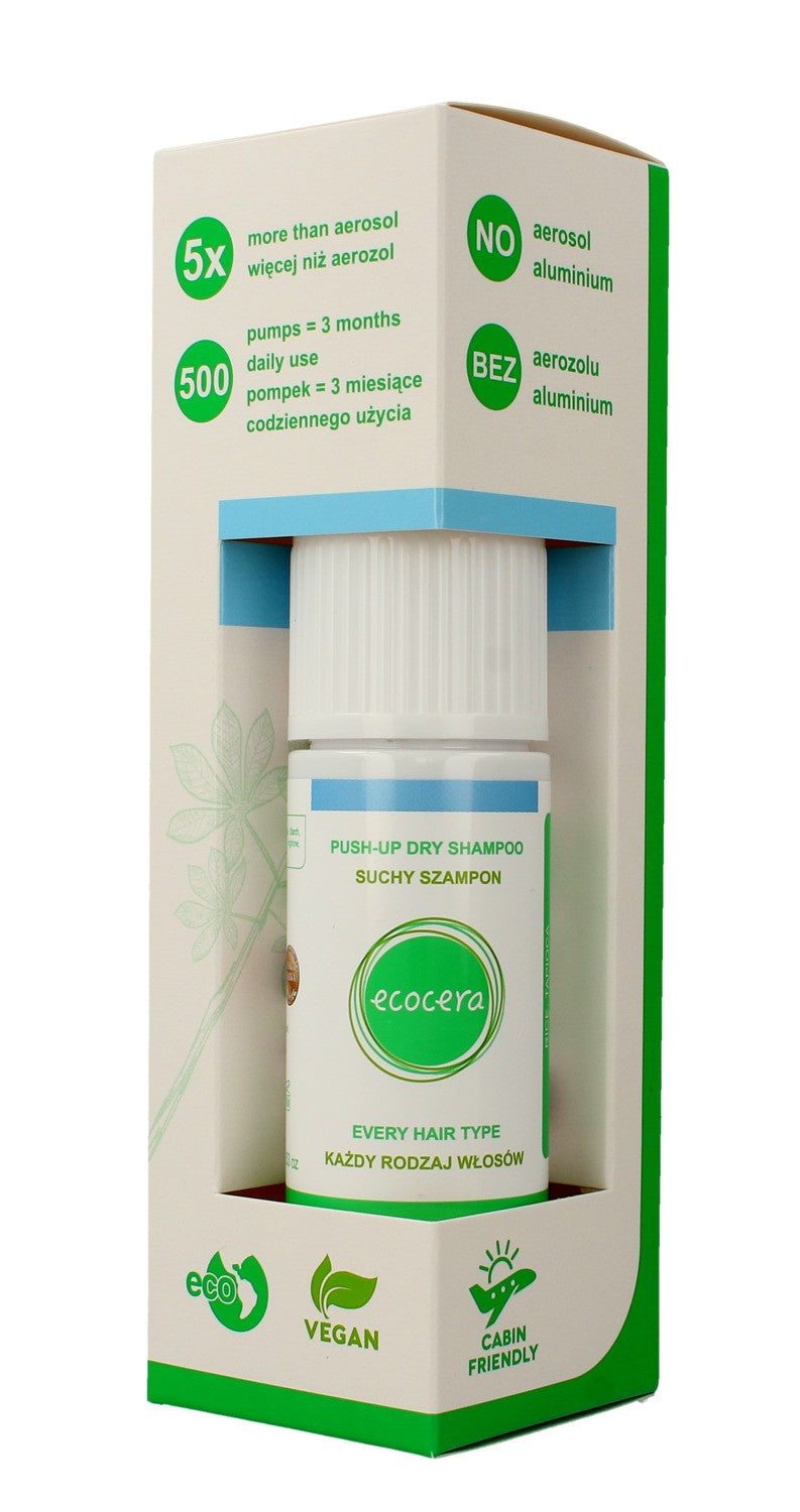 ECOCERA Dry shampoo for all hair types 15g | Vaistine1.lt