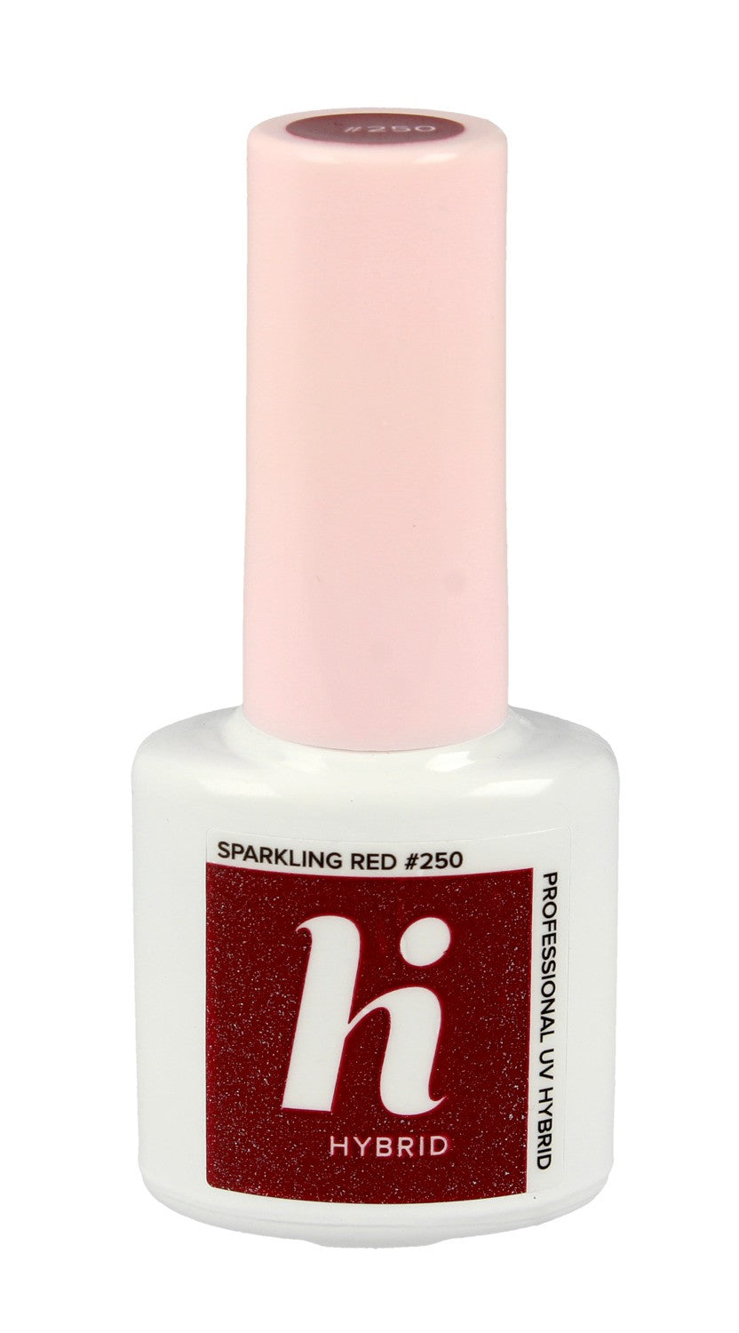 Hi Hybrid Hybrid Lacquer #250 Sparkling Red 5ml | Vaistine1.lt