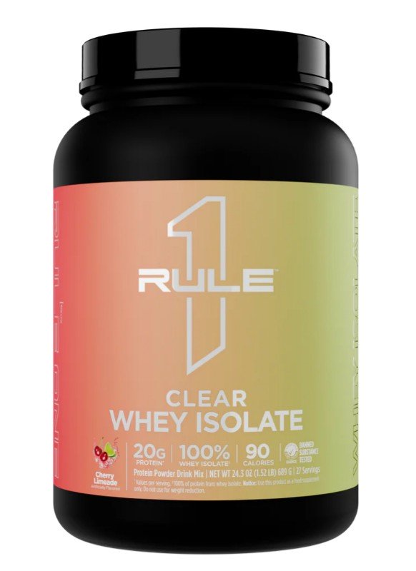 Clear Whey Isolate, Cherry Limeade - 689g - Rule One
