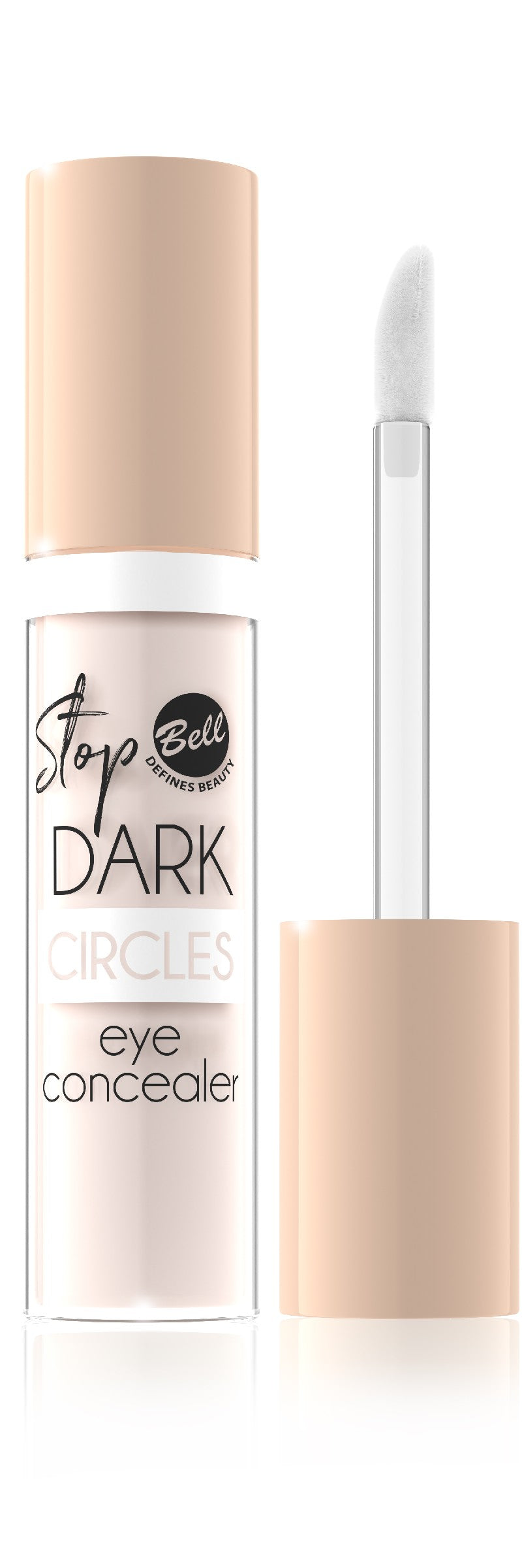 Bell Illuminating Concealer for Under Eyes in Liquid Stop Dark Circles No. 01 Soft Porcelain 1pc | Vaistine1.lt