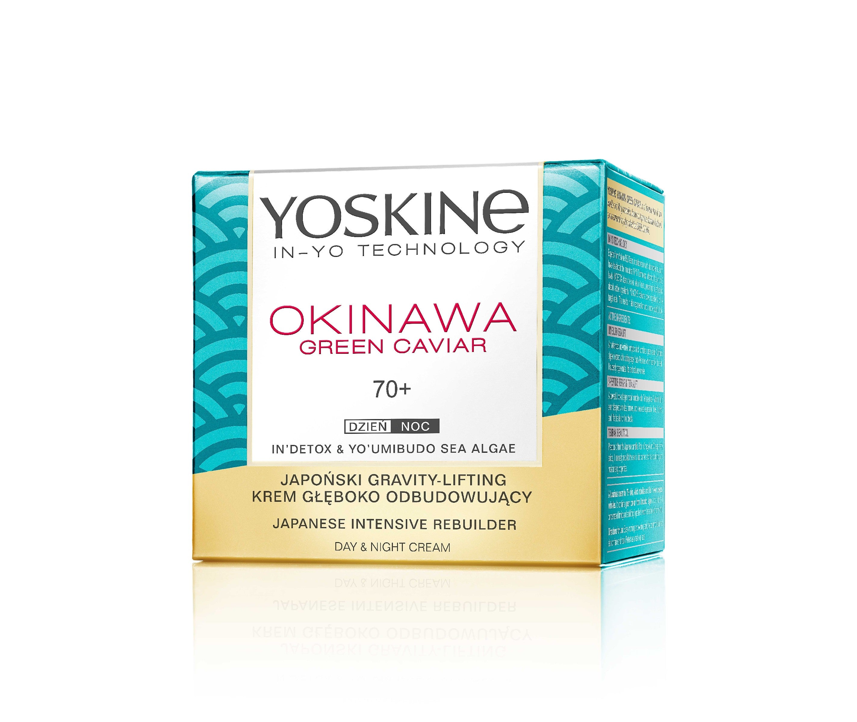 Yoskine Okinawa Green Caviar 70+ Deeply Rebuilding Cream for Day and Night 50ml | Vaistine1.lt