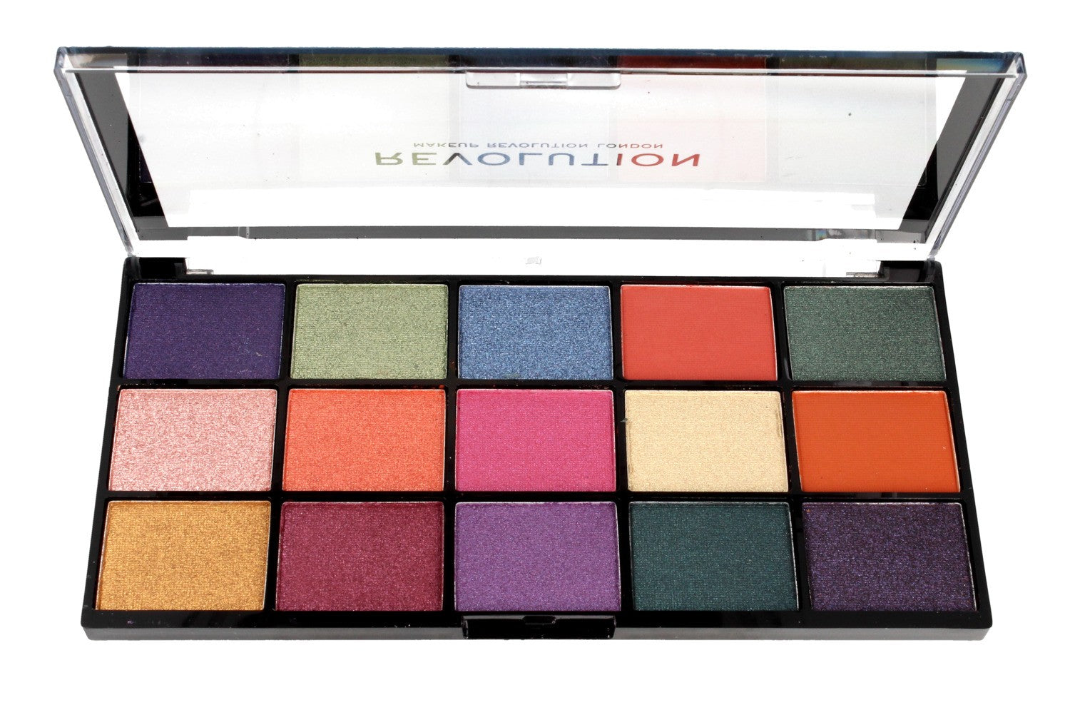 Makeup Revolution Reloaded Passion for Colour Eyeshadow Palette (15) 1pc | Vaistine1.lt