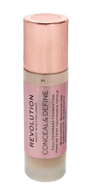 Makeup Revolution Conceal & Define Foundation Concealer F1 23ml | Vaistine1.lt