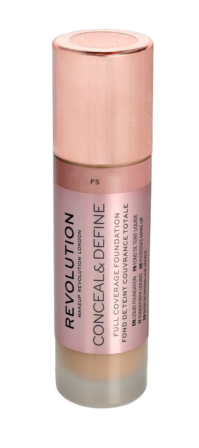 Makeup Revolution Conceal & Define Foundation Concealer F5 23ml | Vaistine1.lt