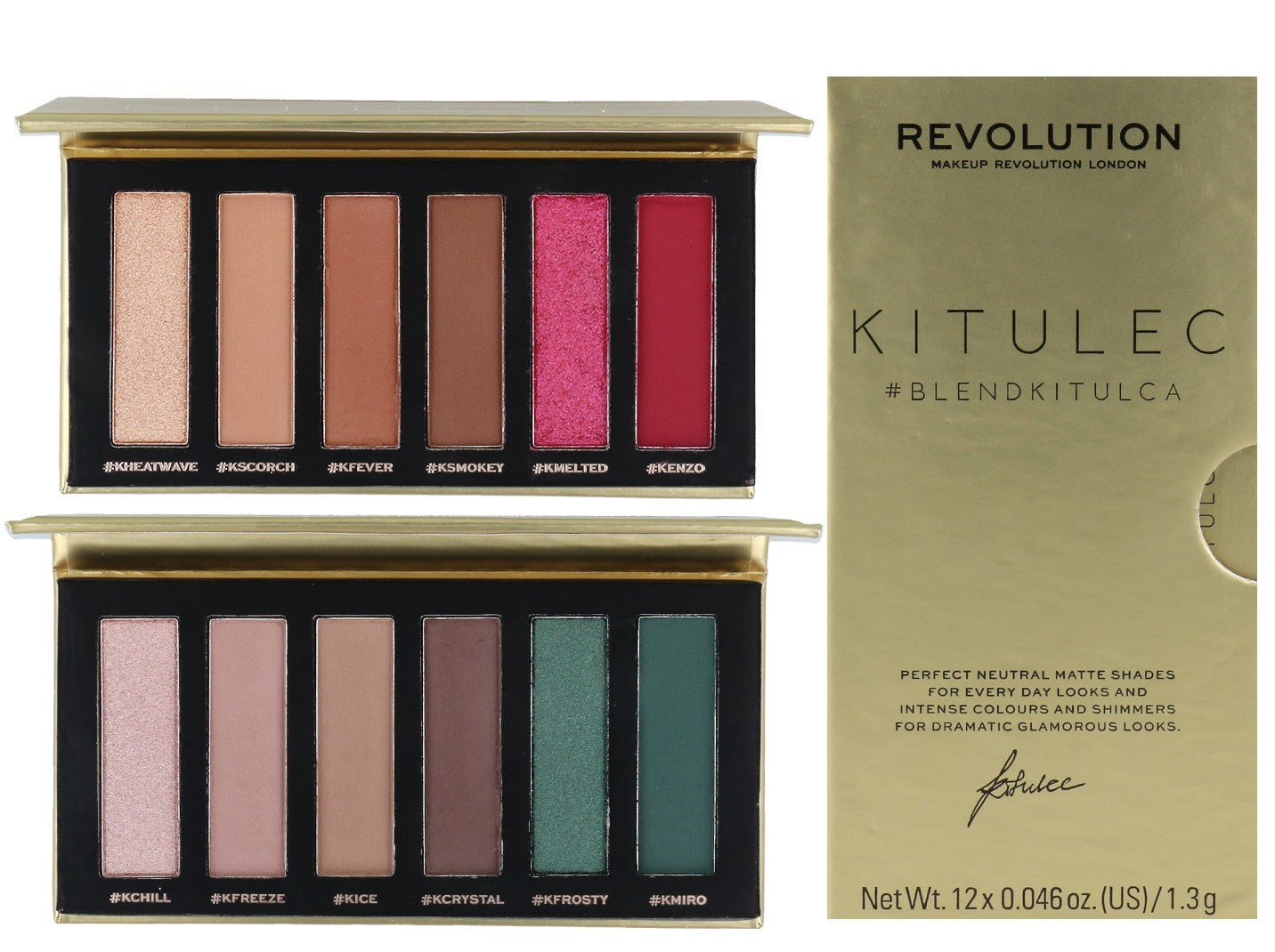 REVOLUTION X Blend Kitulca 2pk Shadow Palette | Vaistine1.lt