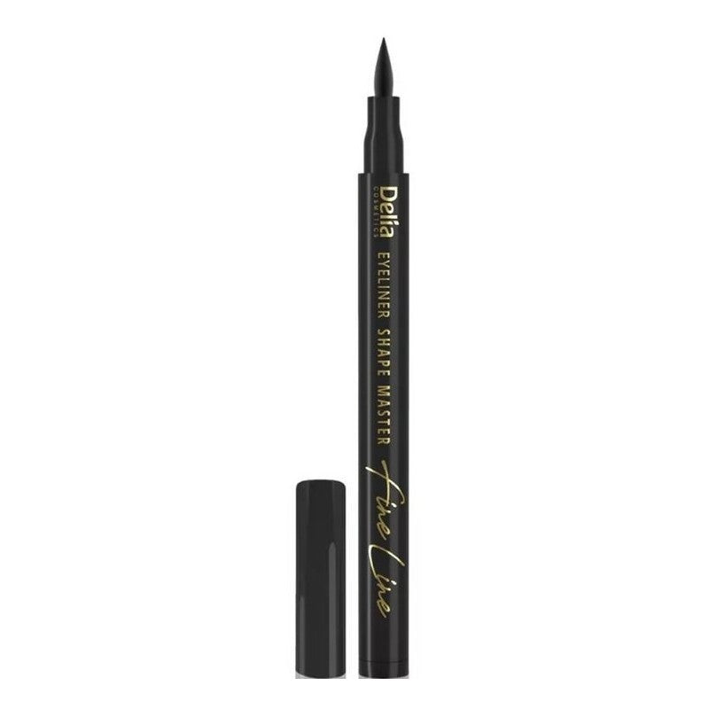 Delia Cosmetics Shape Master Eyeliner in pencil Fine Line - Black 1 piece | Vaistine1.lt