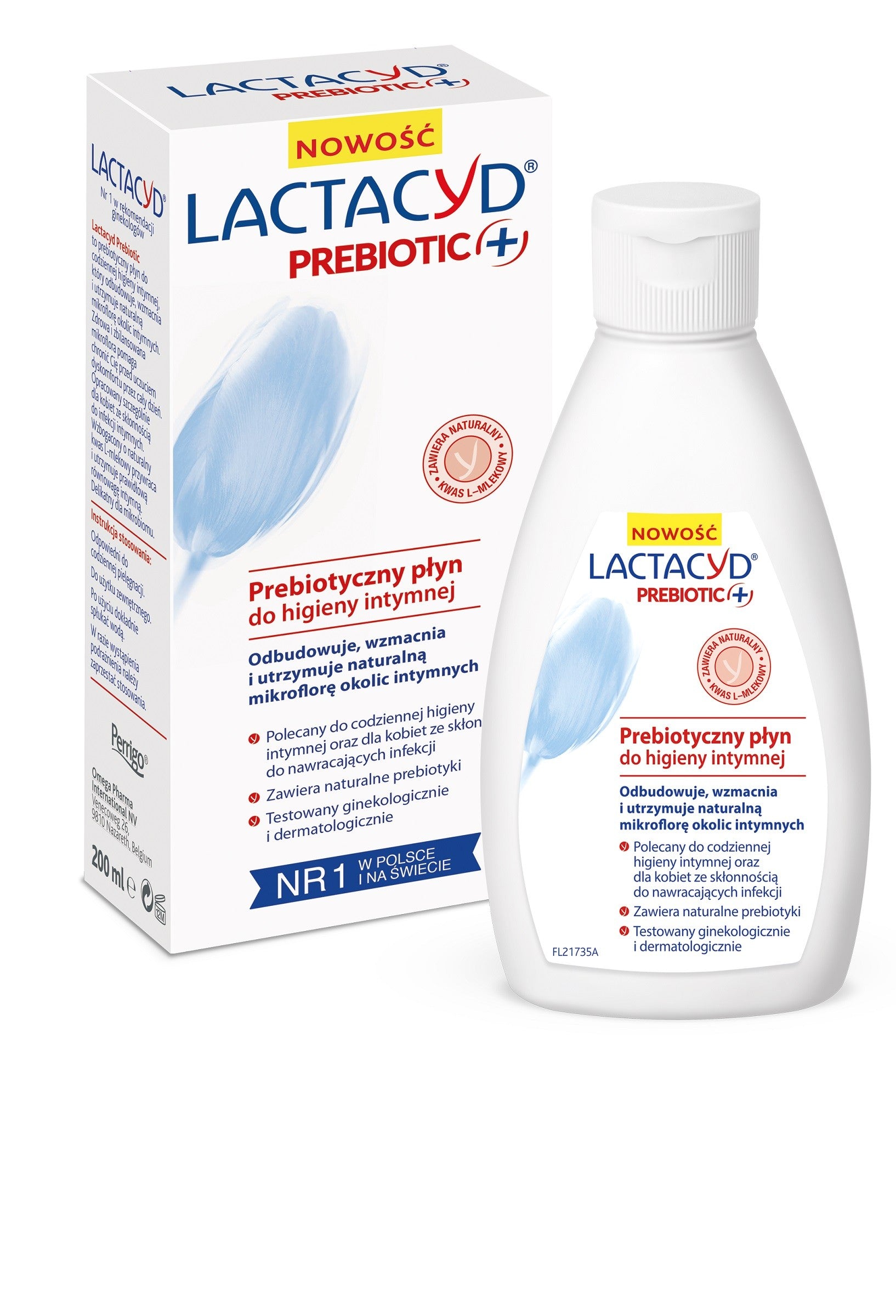 Lactacyd Prebiotic + Prebiotic liquid for intimate hygiene 200ml | Vaistine1.lt