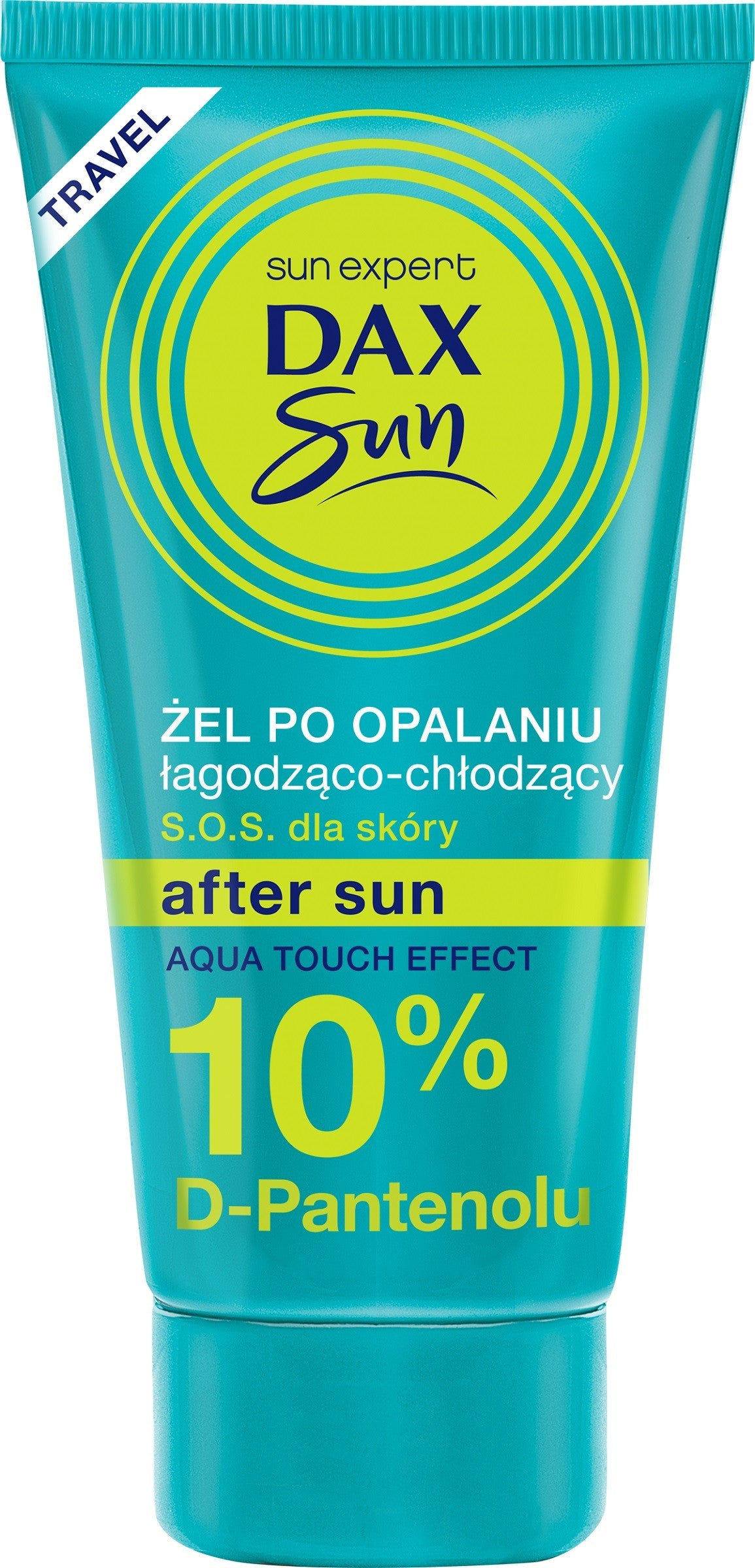 Dax Sun After Sun Gel soothing-cooling 10% D-Panthenol travel-50ml | Vaistine1.lt