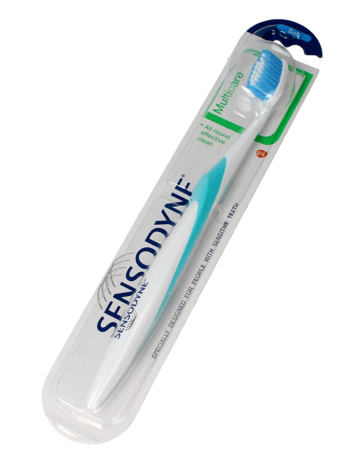 GSK Sensodyne Multicare soft toothbrush 1 piece | Vaistine1.lt