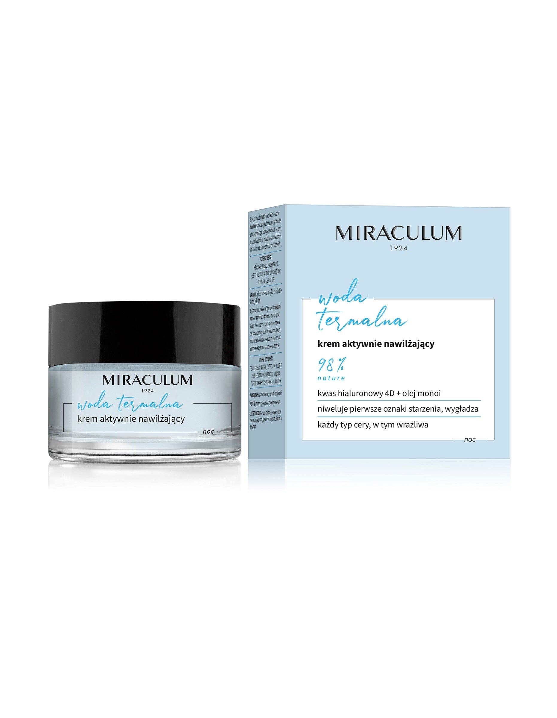 Miraculum Thermal Water Night Cream actively moisturizing 50ml | Vaistine1.lt