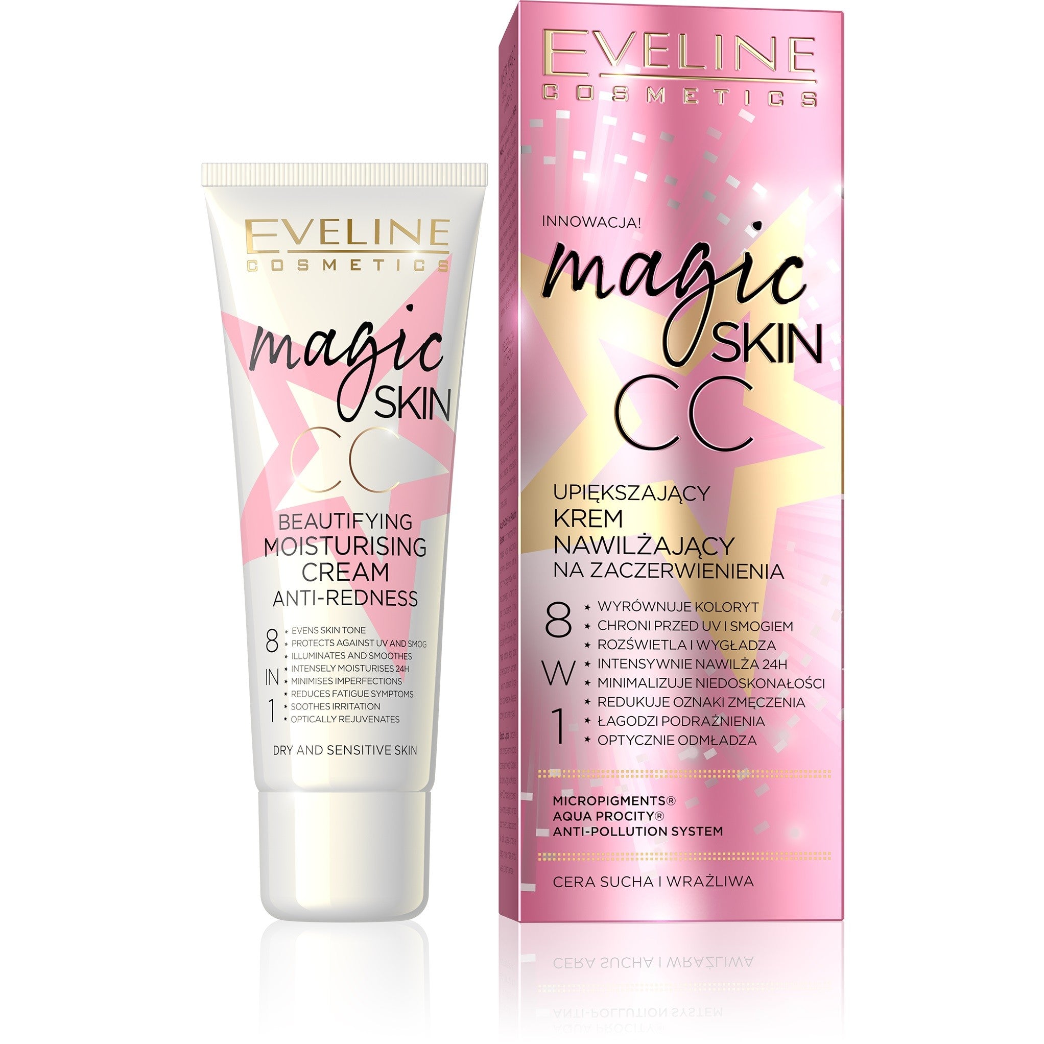 EVELINE MAGIC SKIN CC Moisturizing Cream 8in1 | Vaistine1.lt