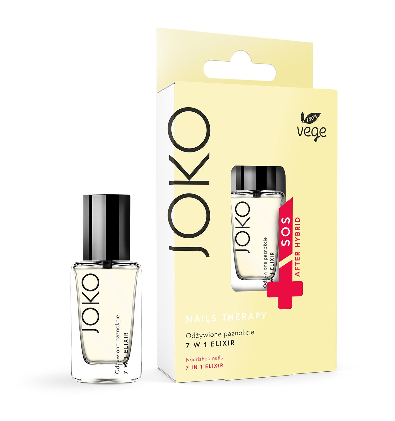 Joko Nails Therapy Nail Conditioner 7in1 Elixir 11ml | Vaistine1.lt