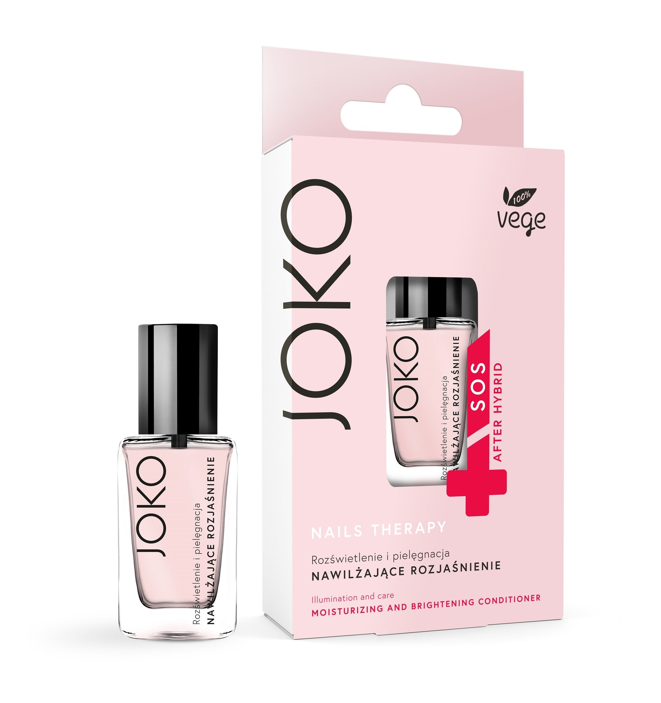 Joko Nails Therapy Nail Conditioner Moisturizing Brightening 11ml | Vaistine1.lt