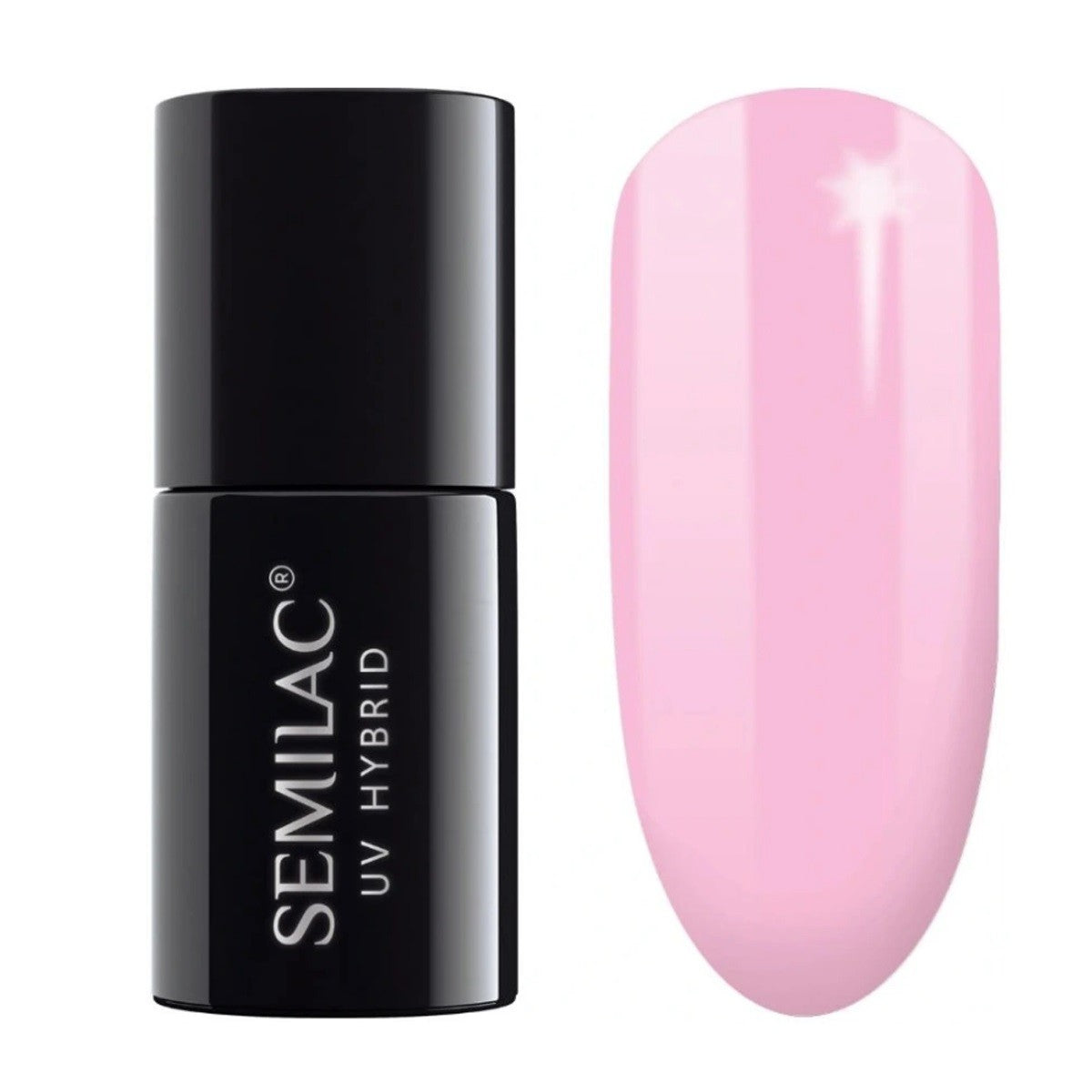 SEMILAC Hybrid Lacquer 003 Sweet Pink - 7 ml | Vaistine1.lt