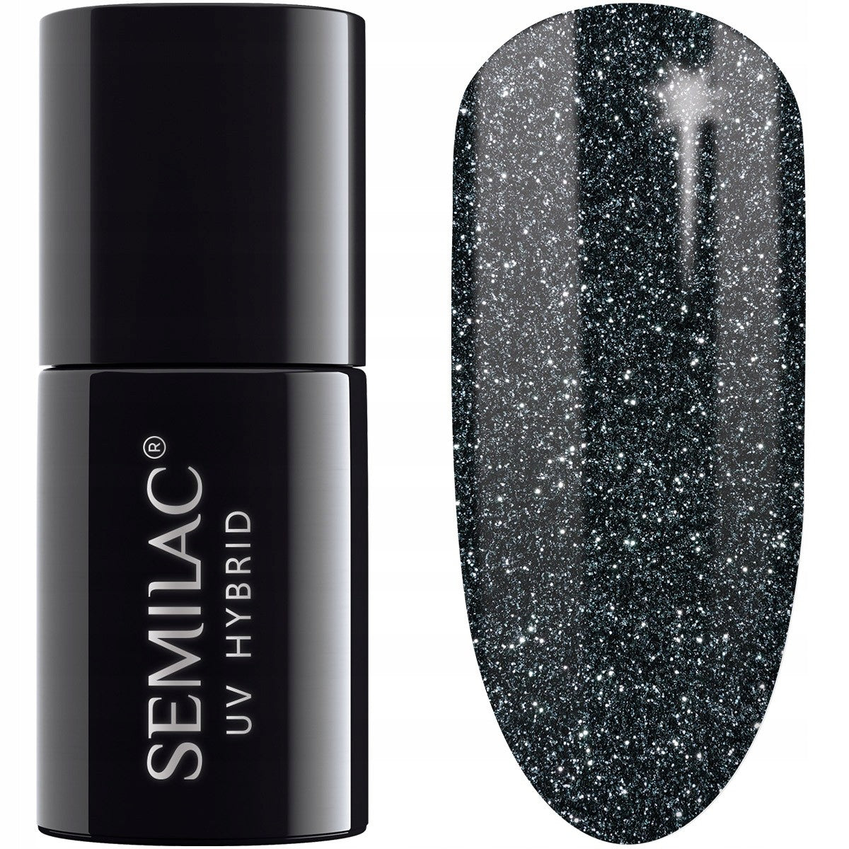 SEMILAC Hybrid Nail Polish 096 Starlight Night - 7 ml | Vaistine1.lt