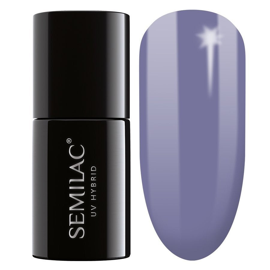 SEMILAC Hybrid Lacquer 104 Violet Gray - 7 ml | Vaistine1.lt