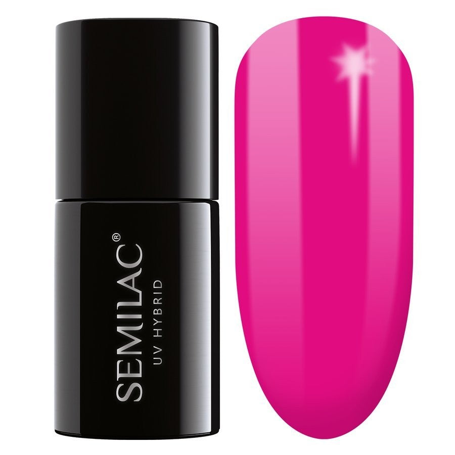 SEMILAC Hybrid Nail Polish 121 Ruby Charm - 7 ml | Vaistine1.lt