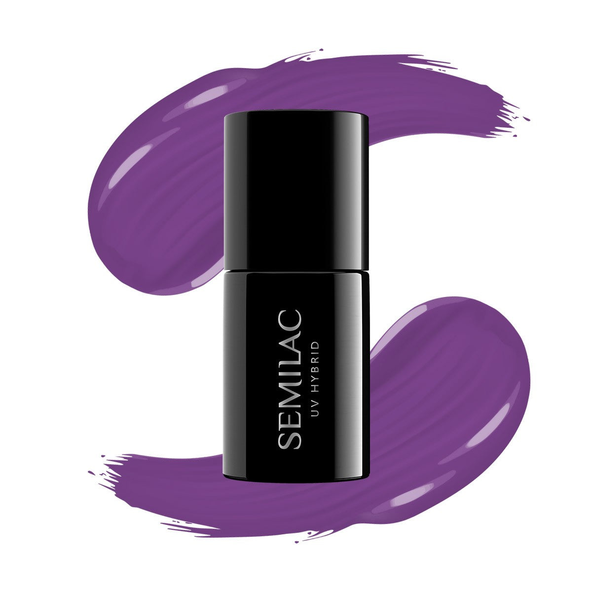 SEMILAC Hybrid Nail Polish 129 Violet Bliss - 7 ml | Vaistine1.lt