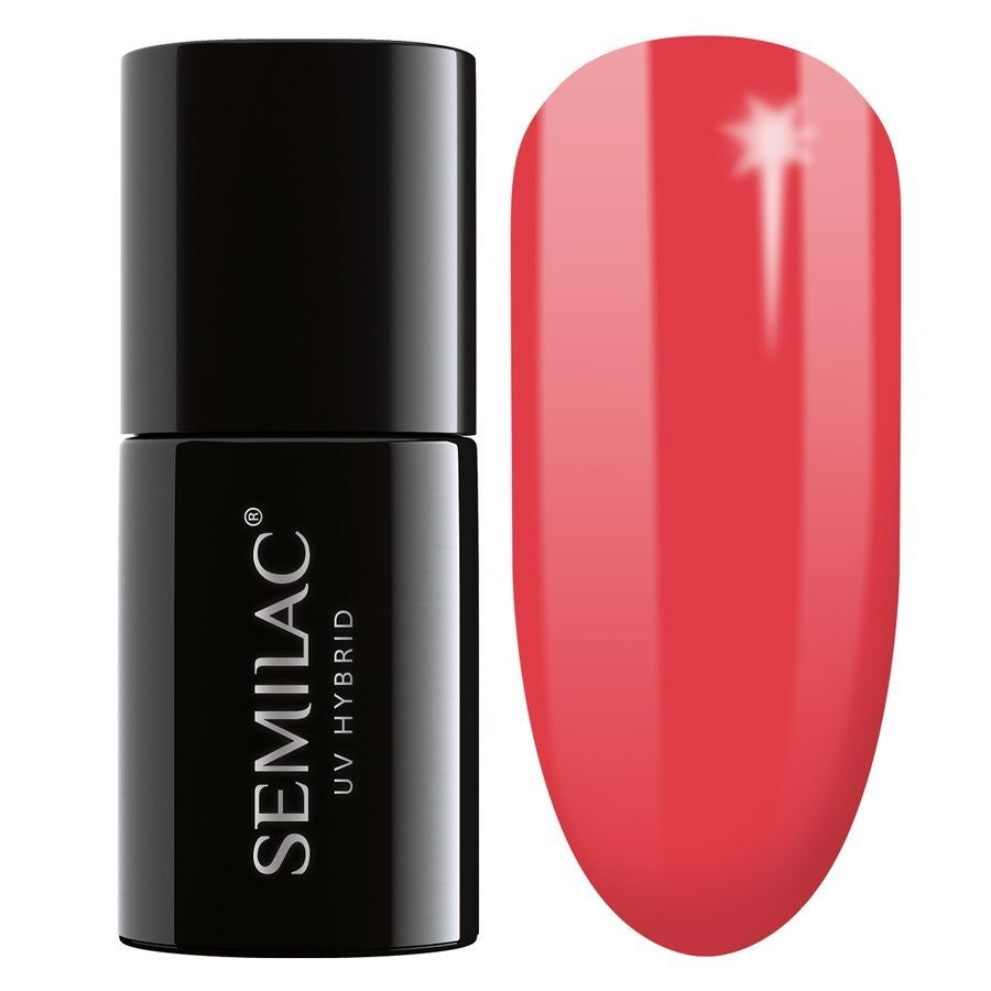 SEMILAC Hybrid Nail Polish 134 Red Carpet - 7 ml | Vaistine1.lt