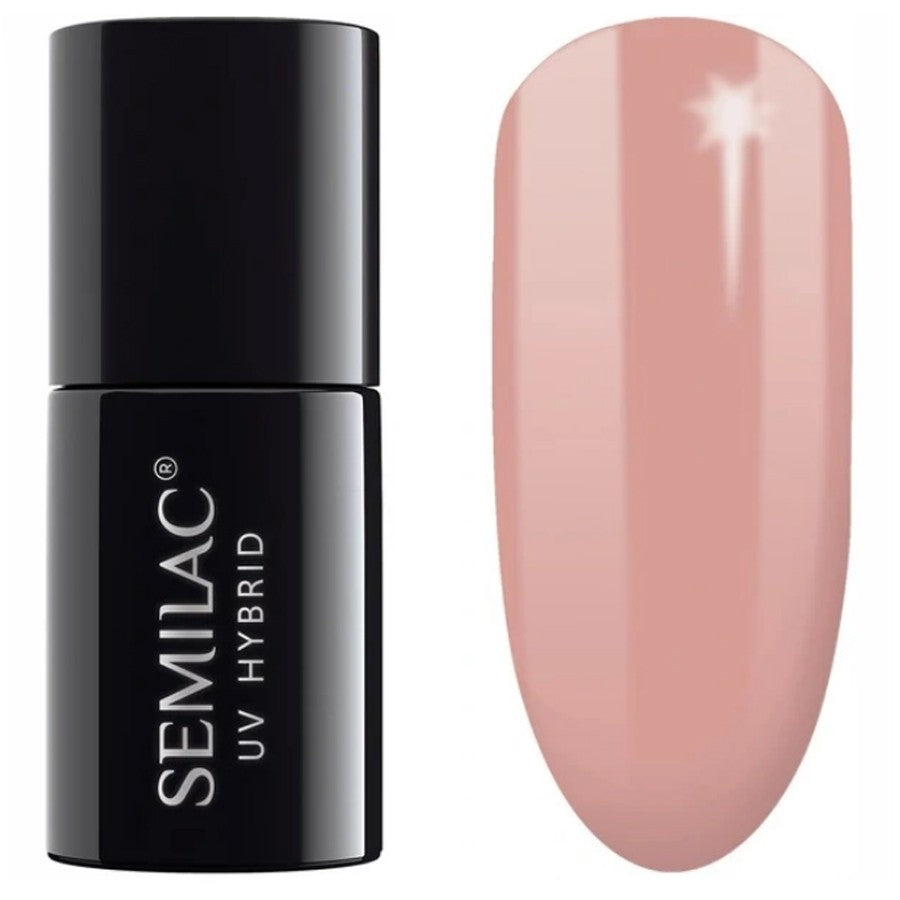 SEMILAC Hybrid Nail Polish 136 Creamy Muffin - 7 ml | Vaistine1.lt