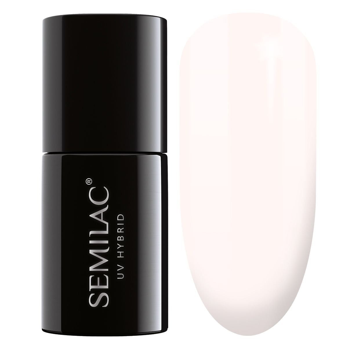 SEMILAC Hybrid Nail Polish 155 Ivory Cream - 7 ml | Vaistine1.lt