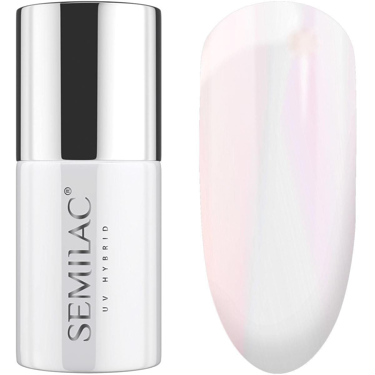 SEMILAC Hybrid Nail Polish Business Line 218 Pearl Lilac | Vaistine1.lt