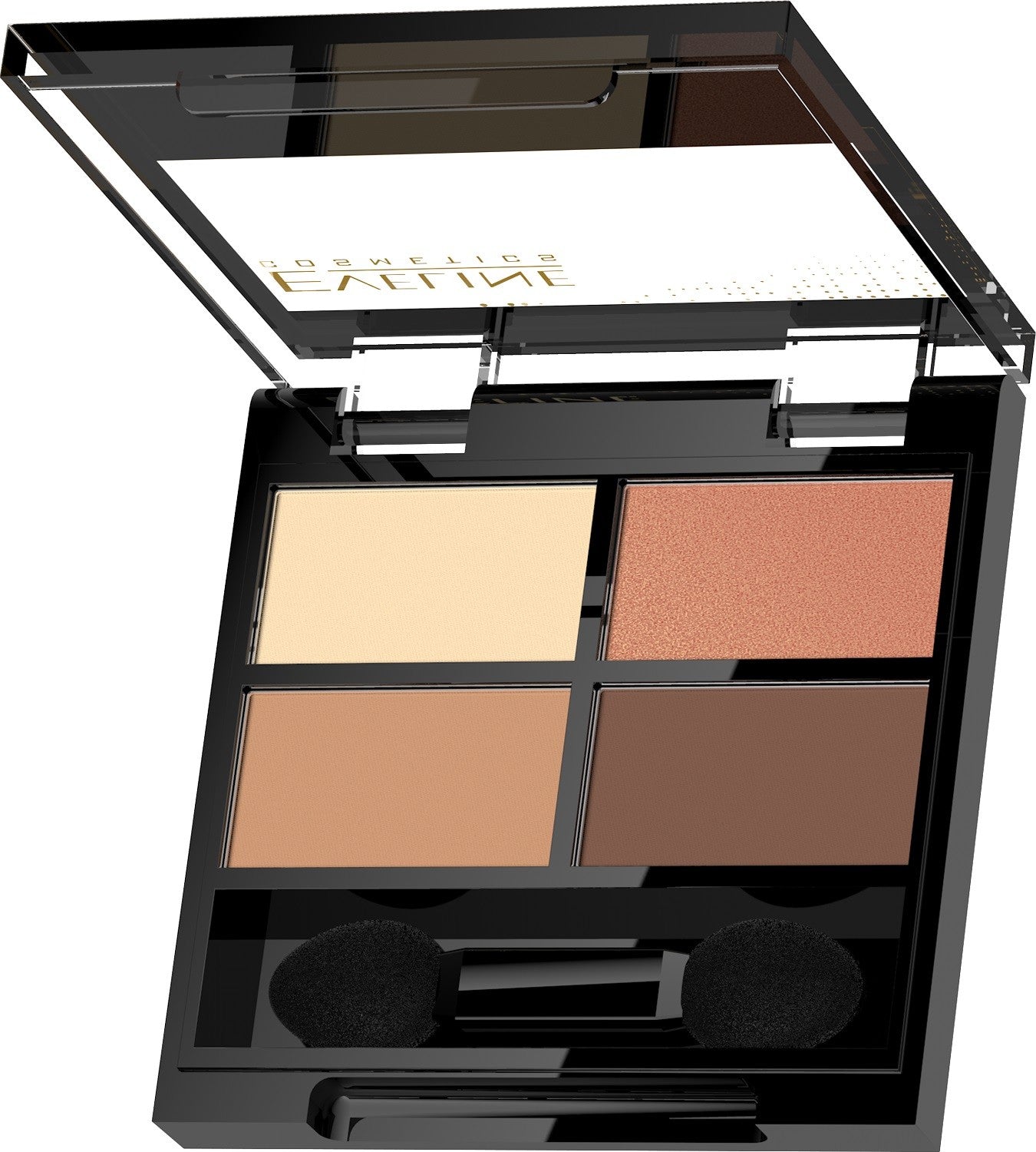 Eveline Quattro Eyeshadow Quad No. 01 3.2g | Vaistine1.lt